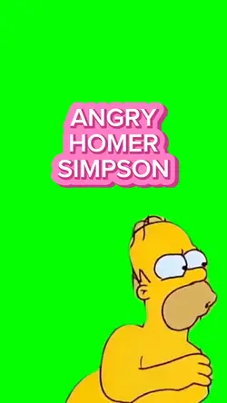 Angry Homer Simpson