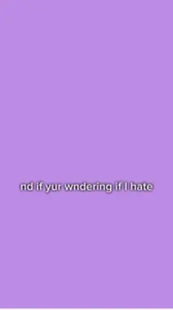 If I h8 u!!! (SZA)