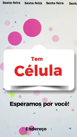 CONVITE PRA CÉLULA 🏆
