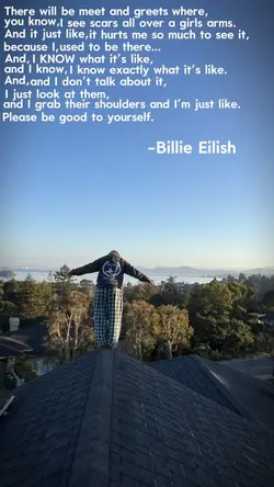 Be good to yourself.