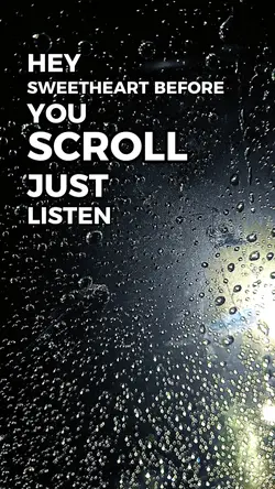 Before you scroll