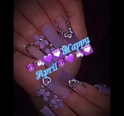 💜Happy april💜