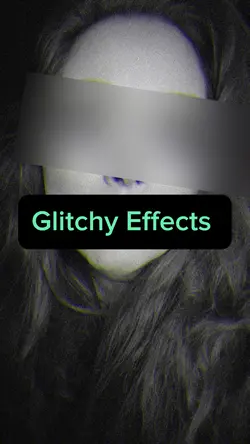 Glitchy effect