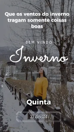 BEM VINDO INVERNO