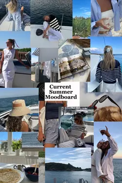 Summer moodboard