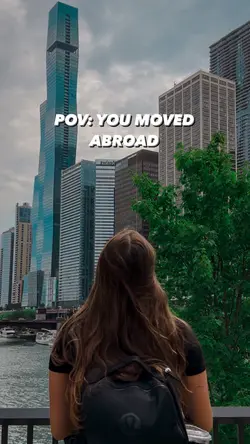 pov:you moved abroad