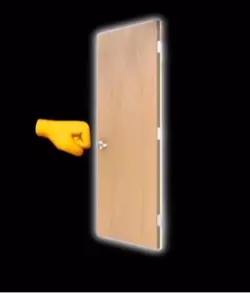 Knock on the door