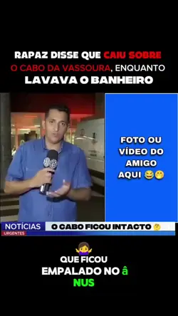 caiu na vassoura 
