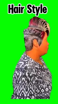Throwback Hair Style