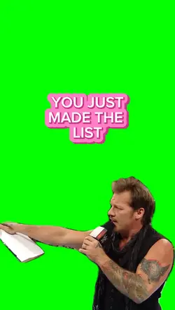 Made the List Meme 