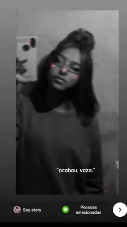 "acabou"