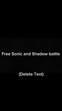 Sonic VS Shadow Clip