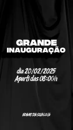 Grande inauguração 2