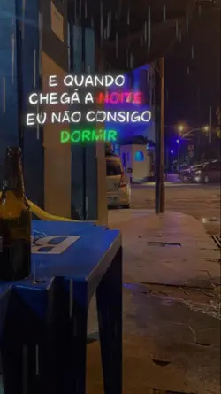 quando chega a noite