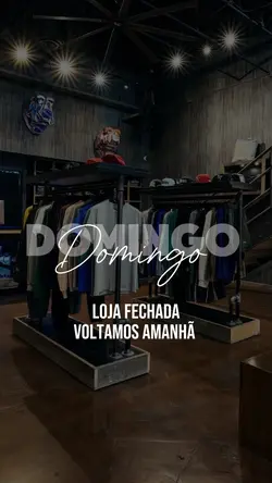 Loja fechada