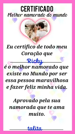 certificado namoraso