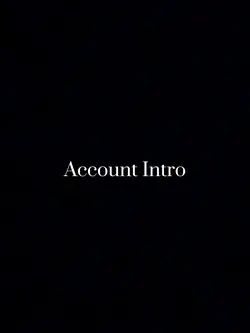 Account intro