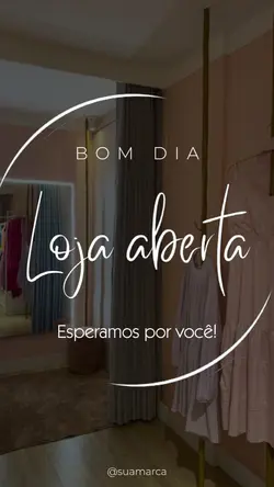 Loja aberta