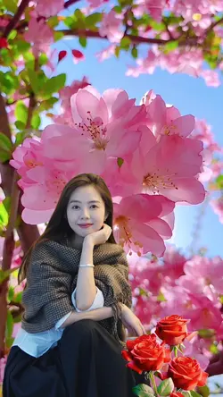 Blooming cherry