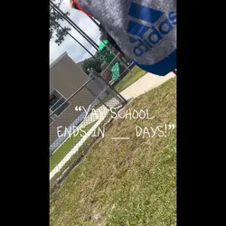 School ends in ___