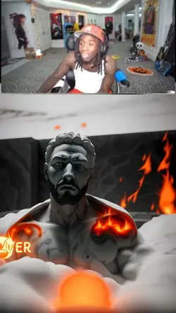 Kai reacting 