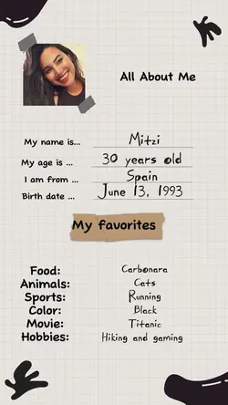 All about me