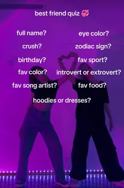 best friend quiz
