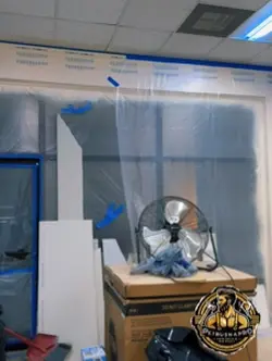 Painting ceiling 