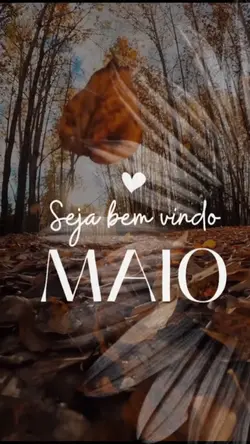 Bem vindo Maio 