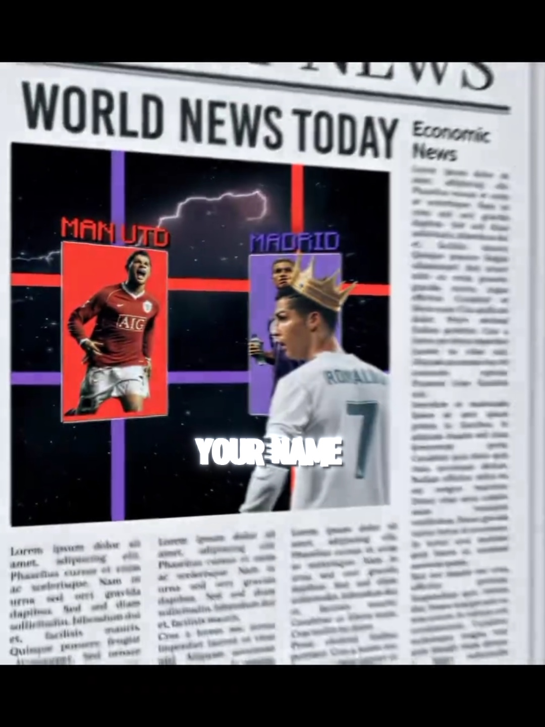 capcut template cover