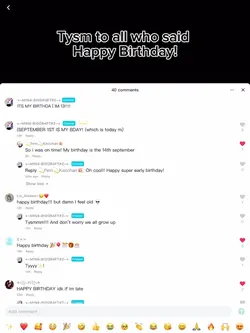 Tysm!