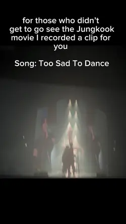Too Sad To Dance 