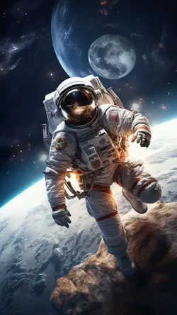 astronauta 3d