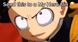 My Hero falling 