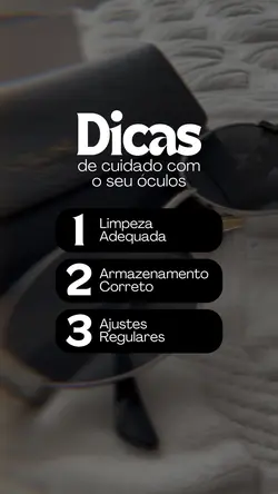 Dicas óculos 