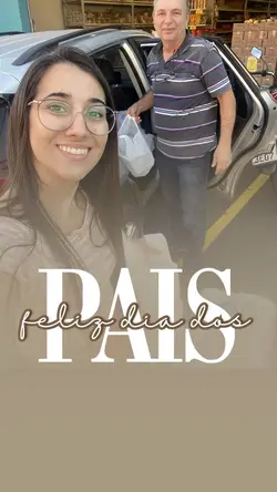 Feliz dia dos pais 