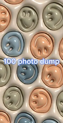 100 photo dump