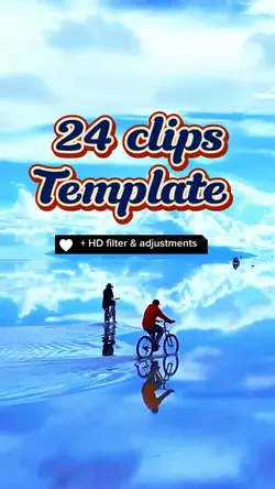 24 clips Template 