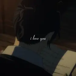 I love you.