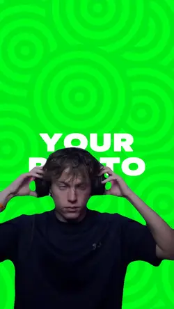 Headphone crying guy
