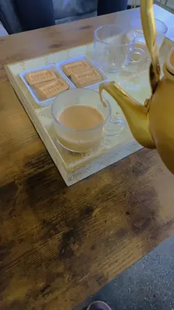 Morning Tea Pouring 