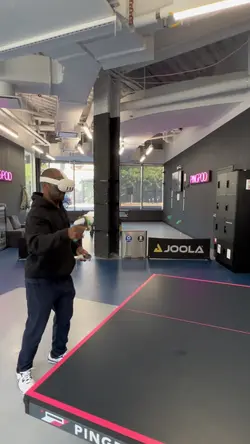 VR Table Tennis Cut 