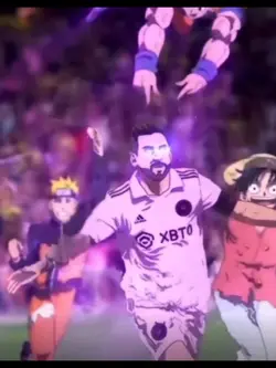 Messi x animé 