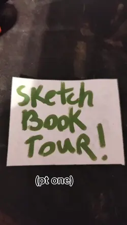 sketch book tour pt1