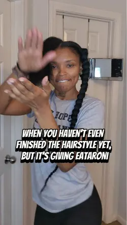 eataroni hairstyle 