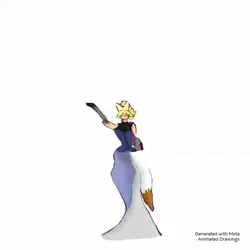 look at her go