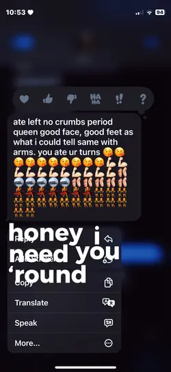 🍯 i need u ‘round