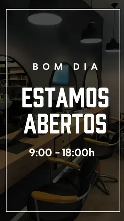 ESTAMOS ABERTOS 
