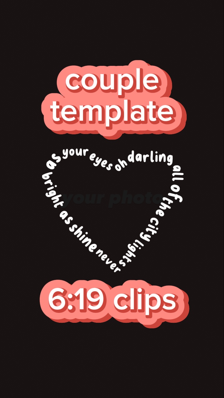 capcut template cover