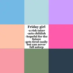 Friday girl 